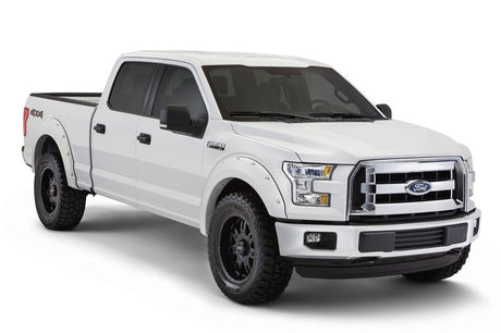 Bushwacker 17-18 Ford F-250 Super Duty Pocket Style Flares 4pc - Oxford White 20942-12