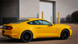 Corsa 2015 Ford Mustang GT 5.0 3in Cat Back Exhaust, Polish Dual 4.5in Tip (Xtreme) 14328