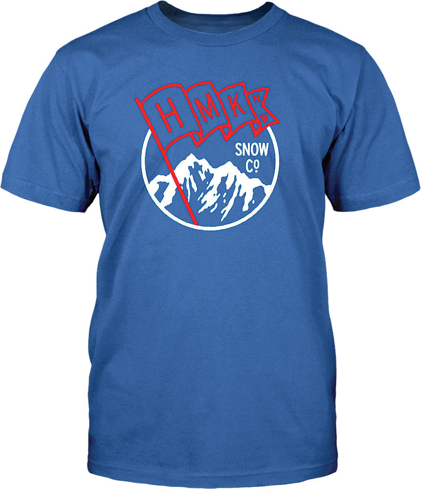 HMK Flag Tee Blue M HM2SSTFLABLM