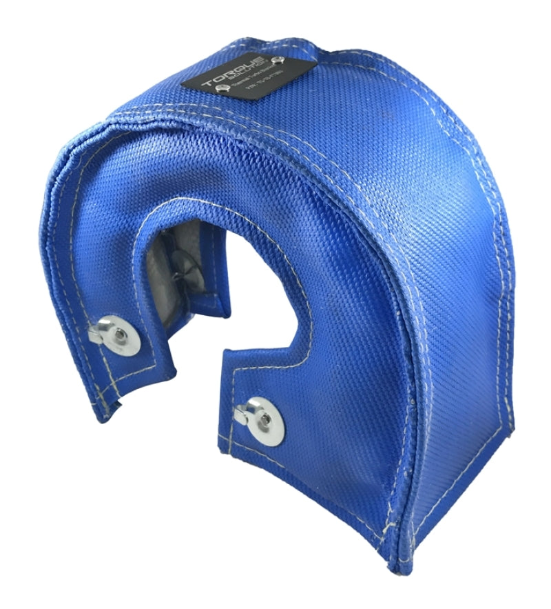 Torque Solution Thermal Blanket (Blue) Fits T3/T4/T25/T28 & GT25/28/30/32/35/37 Turbo Back Housings TS-TB-FT3BU