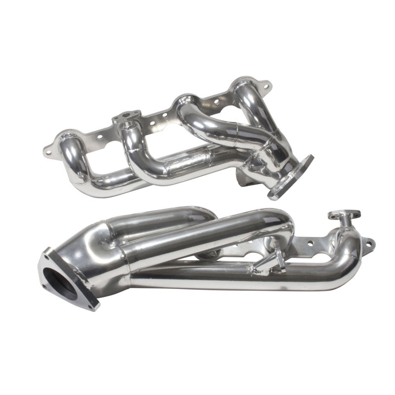 BBK 99-04 GM Truck SUV 4.8 5.3 Shorty Tuned Length Exhaust Headers - 1-3/4 Silver Ceramic 40050
