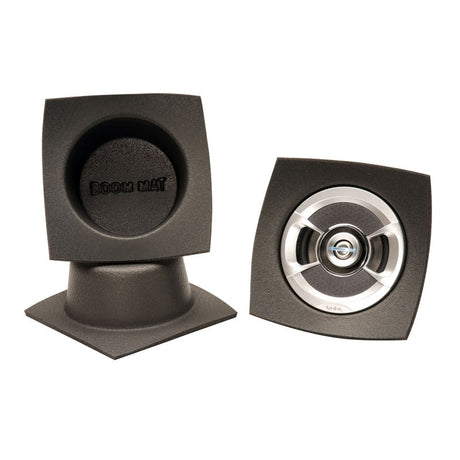 DEI Speaker Baffles 5.25in Round 6.5in Wide 6.5 Height 2.5in Deep Pair 50321