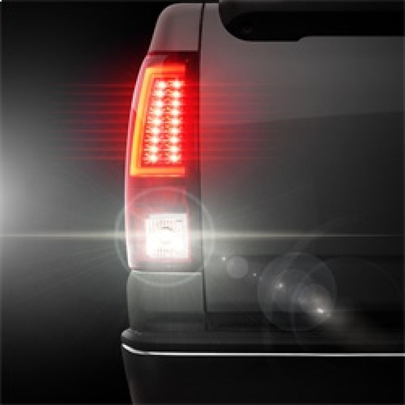 Spyder Chevy Silverado 1500/2500 03-06 Version 2 LED Tail Lights - Red Clear ALT-YD-CS03V2-LED-RC 5081926