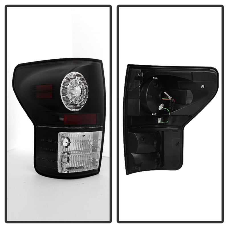 Spyder Toyota Tundra 07-13 LED Tail lights Black ALT-YD-TTU07-LED-BK 5029584