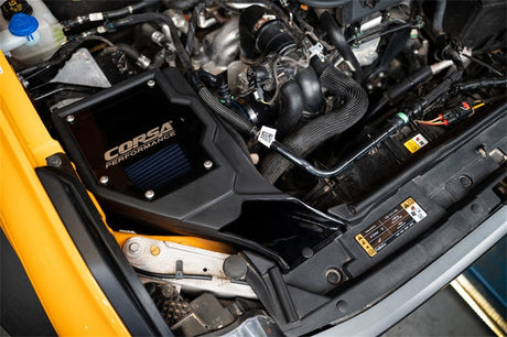 Corsa 21-22 Ford Bronco 2.3L Closed Box Air Intake With MaxFlow 5 Oiled Filter 47002