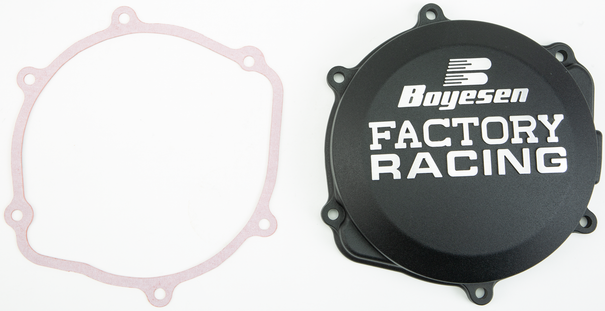 BOYESEN Factory Racing Clutch Cover Black CC-07CB