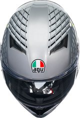 Casco AGV K3 - Fortify - Gris/Negro/Amarillo Fluo - 2XL 21183810040112X 