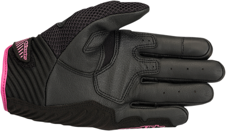 IN STOCK ALPINESTARS Women Stella SMX-1 Air V2 Gloves - Black/Fuchsia - Medium 3590518-1039-M