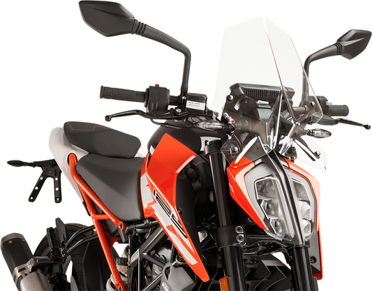 PUIG HI-TECH PARTS New Generation Windscreen - Clear - KTM 9514W