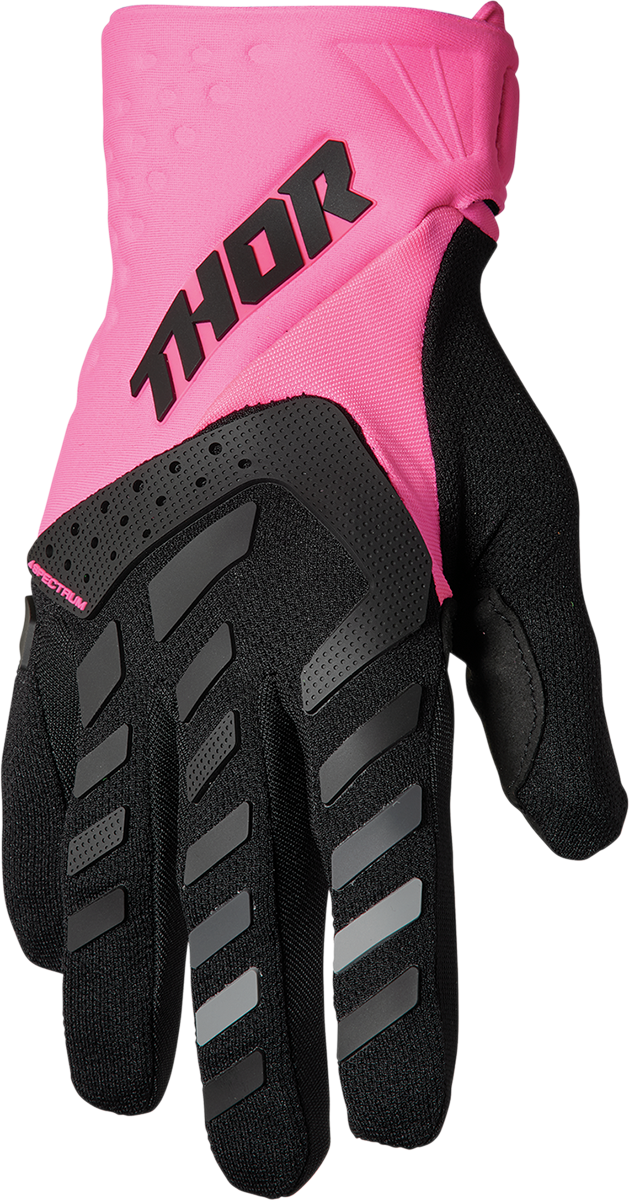 THOR Women's Spectrum Gloves - Fluo Pink/Black - XL 3331-0210