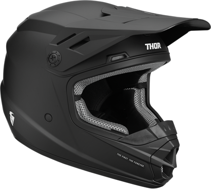 THOR Youth Sector Helmet - Blackout - Large 0111-1164