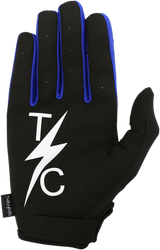 THRASHIN SUPPLY CO. Stealth Gloves - Black/Blue - 2XL SV1-04-12