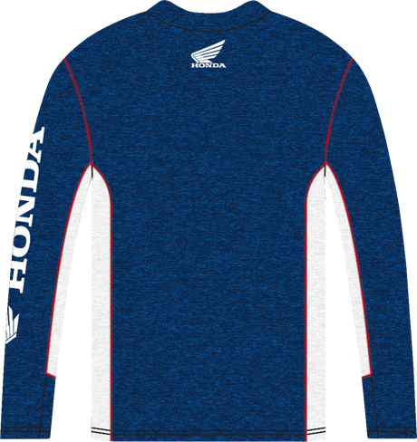 HONDA APPAREL Honda HRC Long-Sleeve T-Shirt - Navy/White - Small NP21S-M2482-S