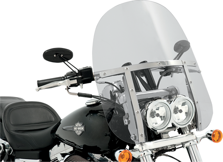 MEMPHIS SHADES Fats Windshield - 17" - Clear - FXDF MEM6830