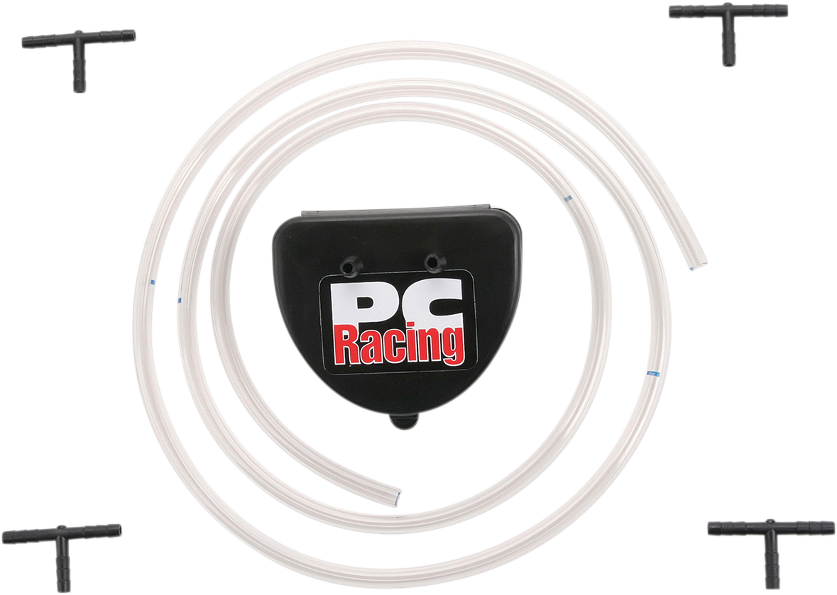 PC RACING Carburetor Vent System 2 - Black PC23