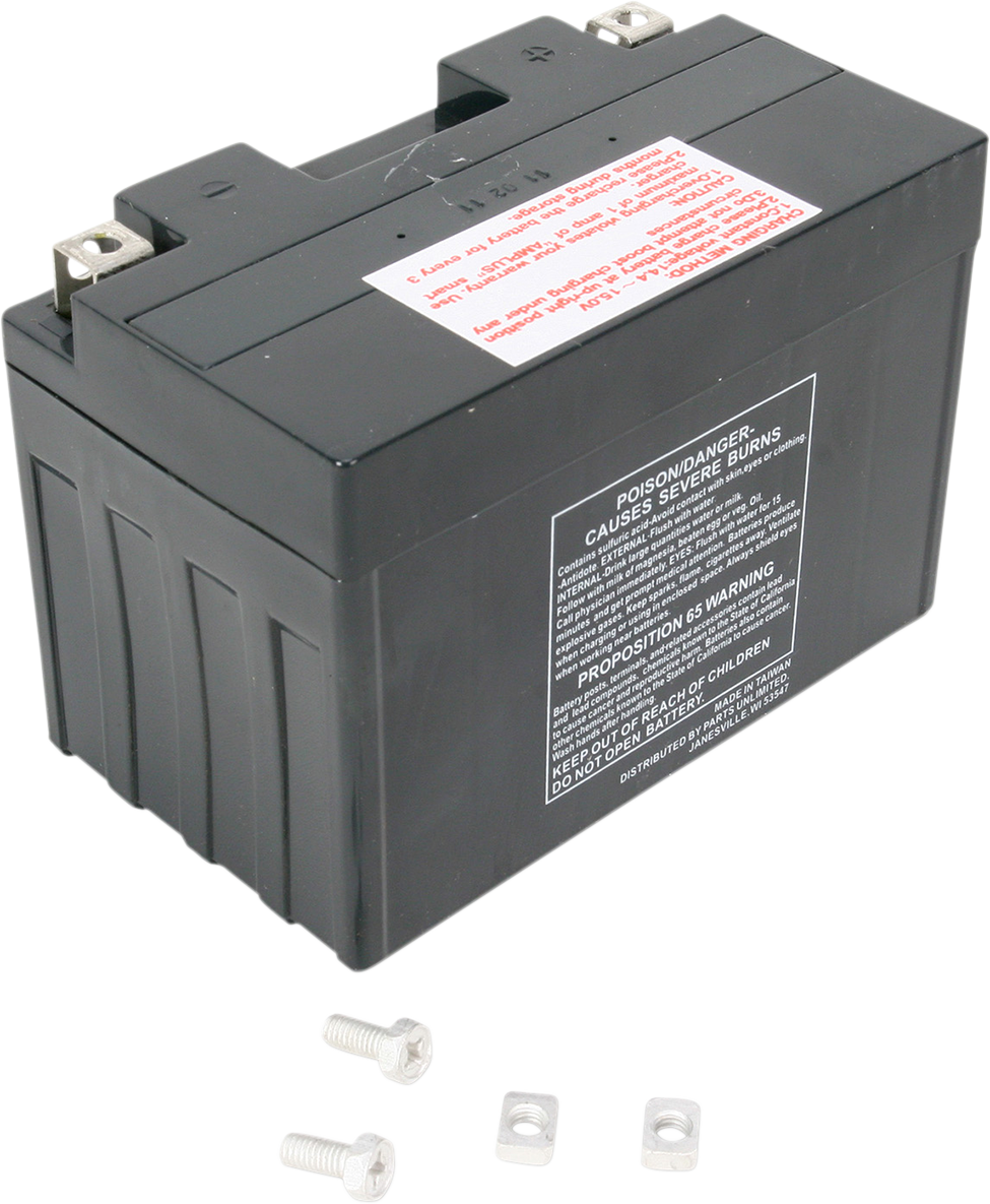 Parts Unlimited Agm Battery - Yt12a-Bs Ct12a-Bs