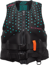 SLIPPERY Women's Surge Neo Vest - Black/Mint - Small 142414-70082021