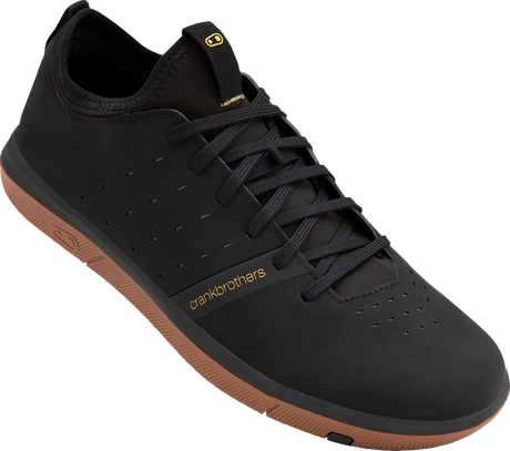 CRANKBROTHERS Stamp Street Fabio Lace Shoes - Black/Gold - US 9 SSL11080F090