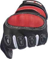 BILTWELL Bridgeport Gloves - Red - Large 1509-0801-304