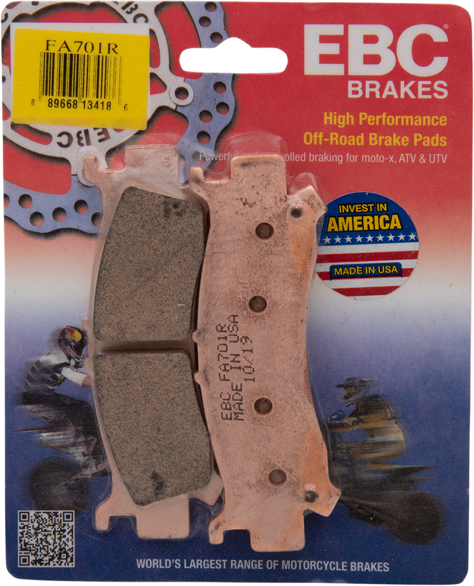 EBC Sintered "R" Brake Pads FA701R