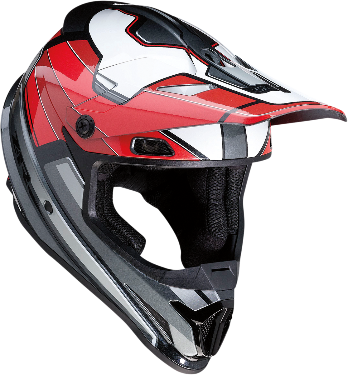 IN STOCK OPEN BOX Z1R Rise Helmet - MC - Red/Gray - Small 0110-7209