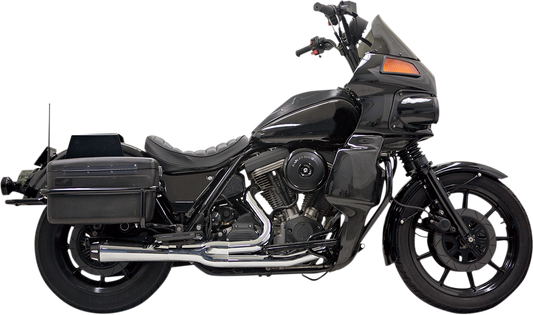 BASSANI XHAUST Road Rage 2:1 Exhaust - Chrome - FXR 1FXRF