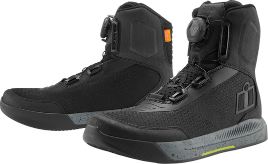 ICON Overlord™ Vented CE Boots - Black - Size 8.5 3403-1258