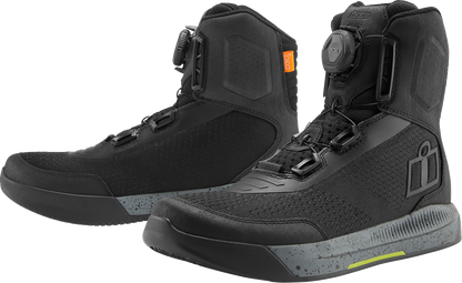 ICON Overlord™ Vented CE Boots - Black - Size 7 3403-1256