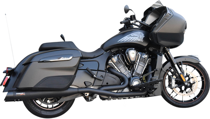 BASSANI XHAUST Black True Duals for Indian  Challenger 2020-2021 8H16SB 1810-2809