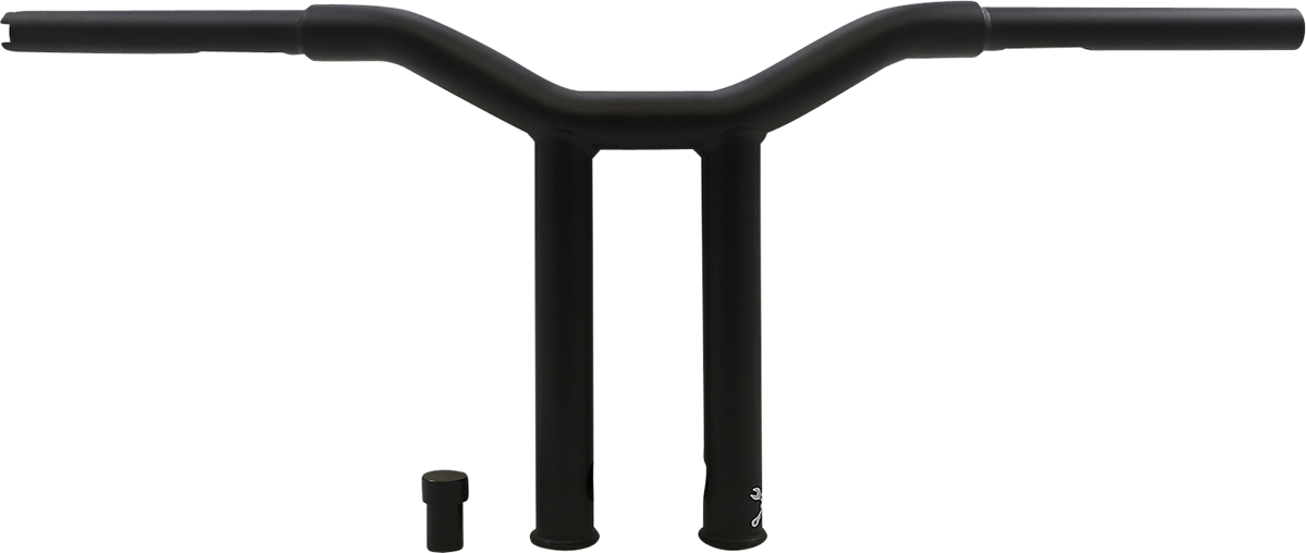 BURLY BRAND Handlebar - Dominator - Straight - 10" - Matte Black B12-6071SB