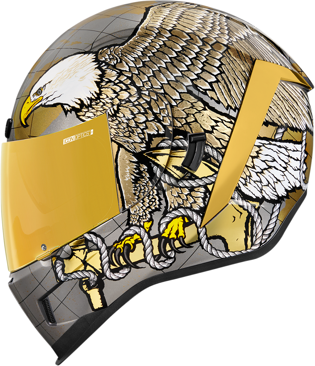 ICON Airform™ Helmet - Semper Fi - Gold - XS 0101-13663
