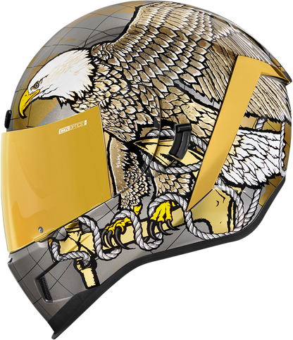 ICON Airform™ Helmet - Semper Fi - Gold - XS 0101-13663