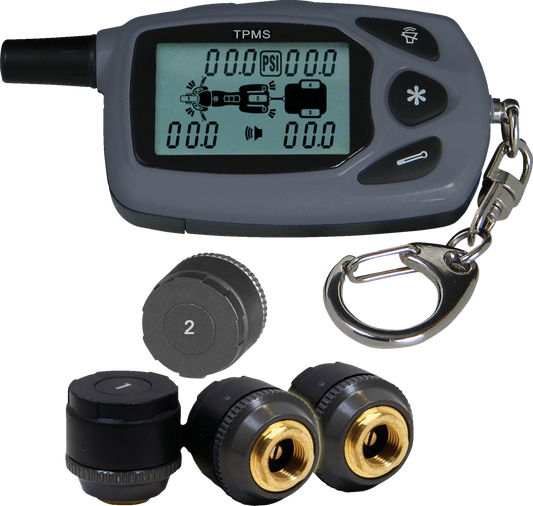 SHOW CHROME Bike and Trailer Tire Pressure Monitor System 13-317A