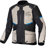 ALPINESTARS Andes Air Drystar® Jacket - Black/Laurel Gray/Bright Blue - 3XL 3207924-1479-3XL