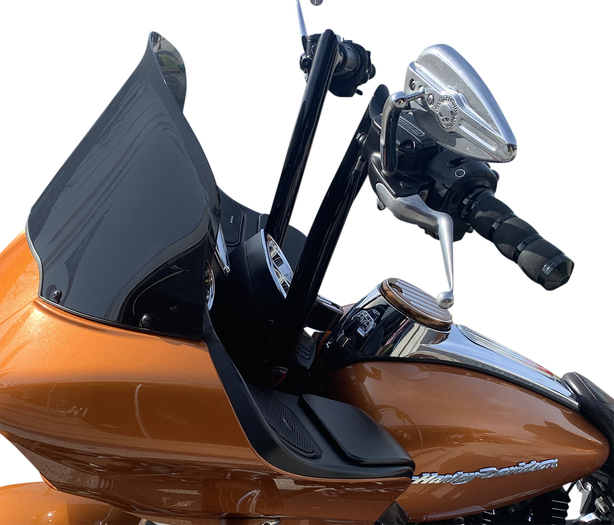FAT BAGGERS INC. Handlebar - Pointed Top - 14" - Black 806014-B