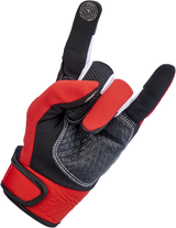 BILTWELL Baja Gloves - Red - Small 1508-0801-302