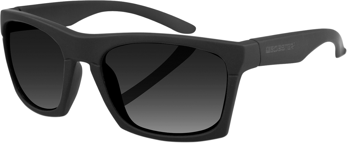 BOBSTER Capone Sunglasses - Matte Black - Smoke ECAP001