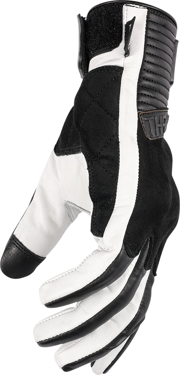 THRASHIN SUPPLY CO. Boxer Gloves - White - Small TBG-00-08