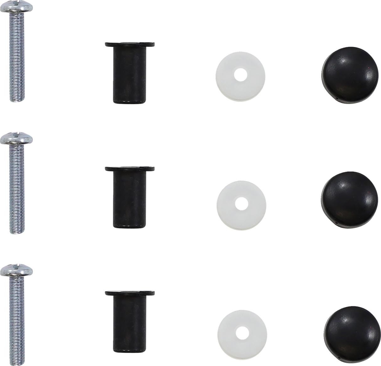 POWERMADD Windshield - 9.5" - Black - Ski Doo 13021