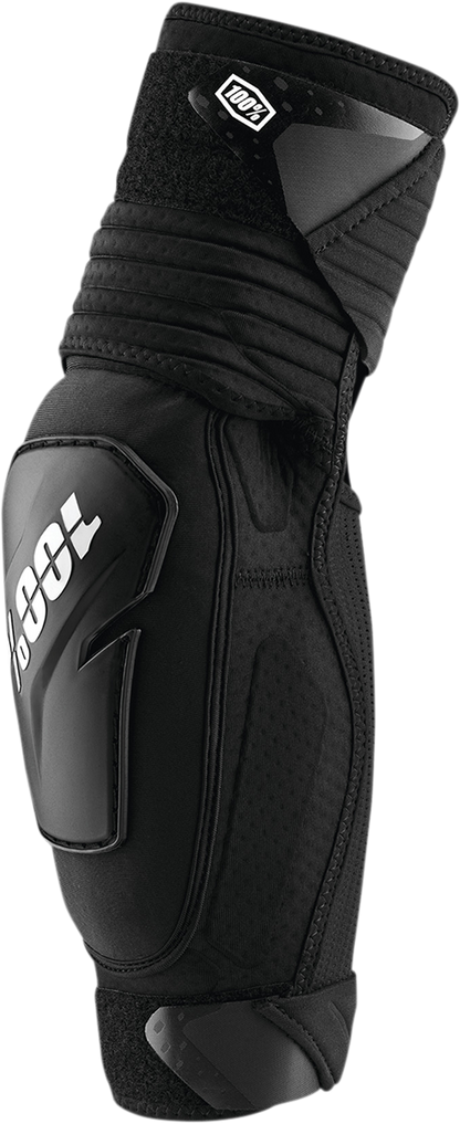 100% Fortis Elbow Guards - Black - S/M 70006-00001