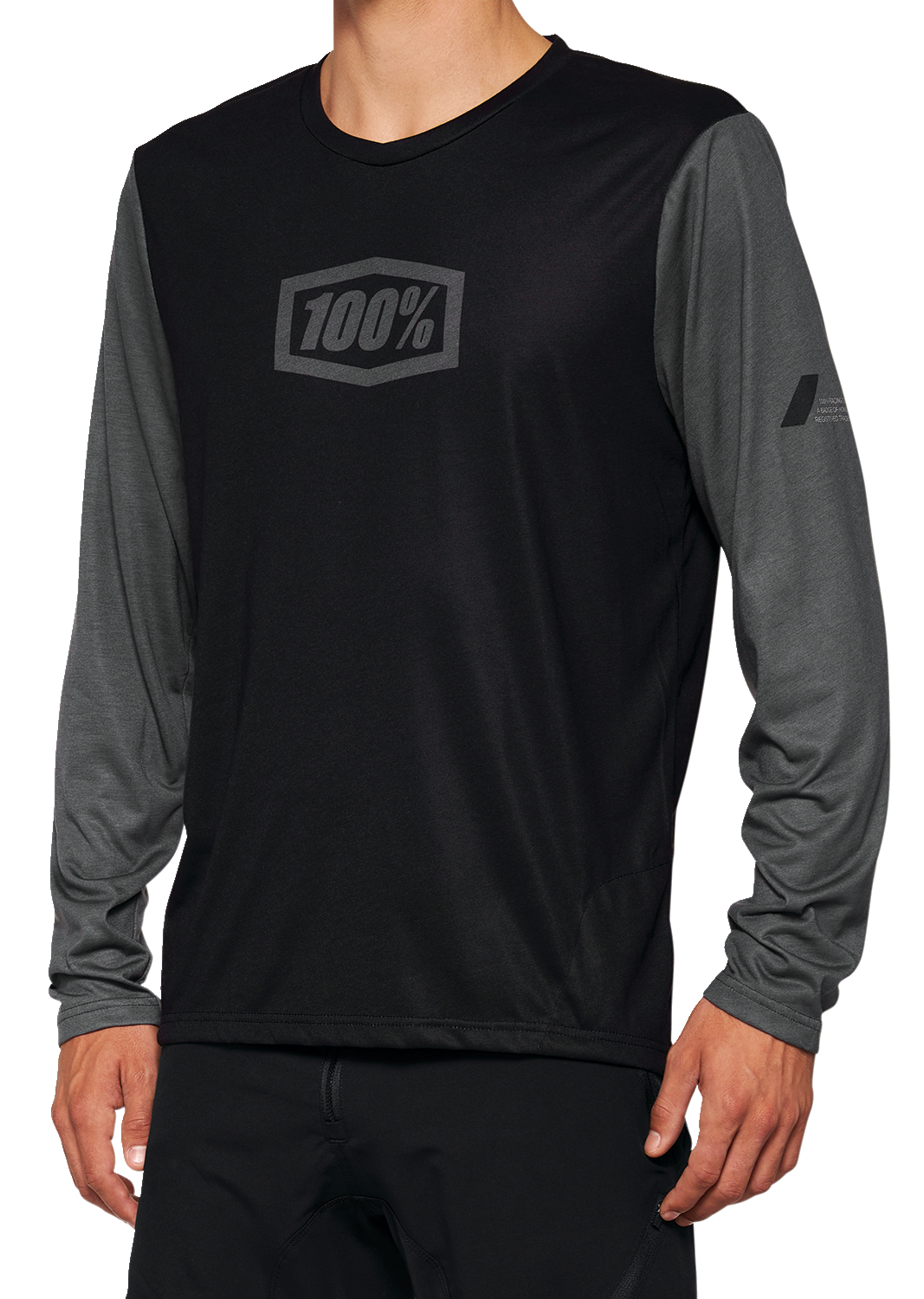 100% Airmatic Long-Sleeve Jersey - Black - Small 40019-00000