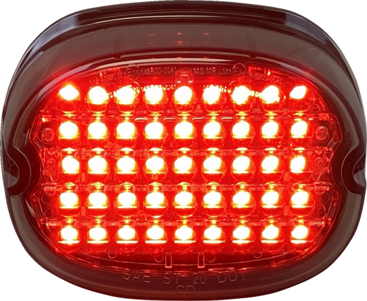 CUSTOM DYNAMICS Taillight - No Window - Smoke CD-TL-NW-S