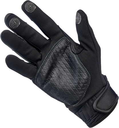 BILTWELL Baja Gloves - Black Out - Medium 1508-0101-303