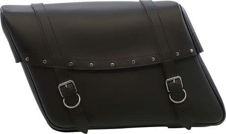 SADDLEMEN Highwayman Rivet Slant-Style Saddlebags - Jumbo X021-03-042