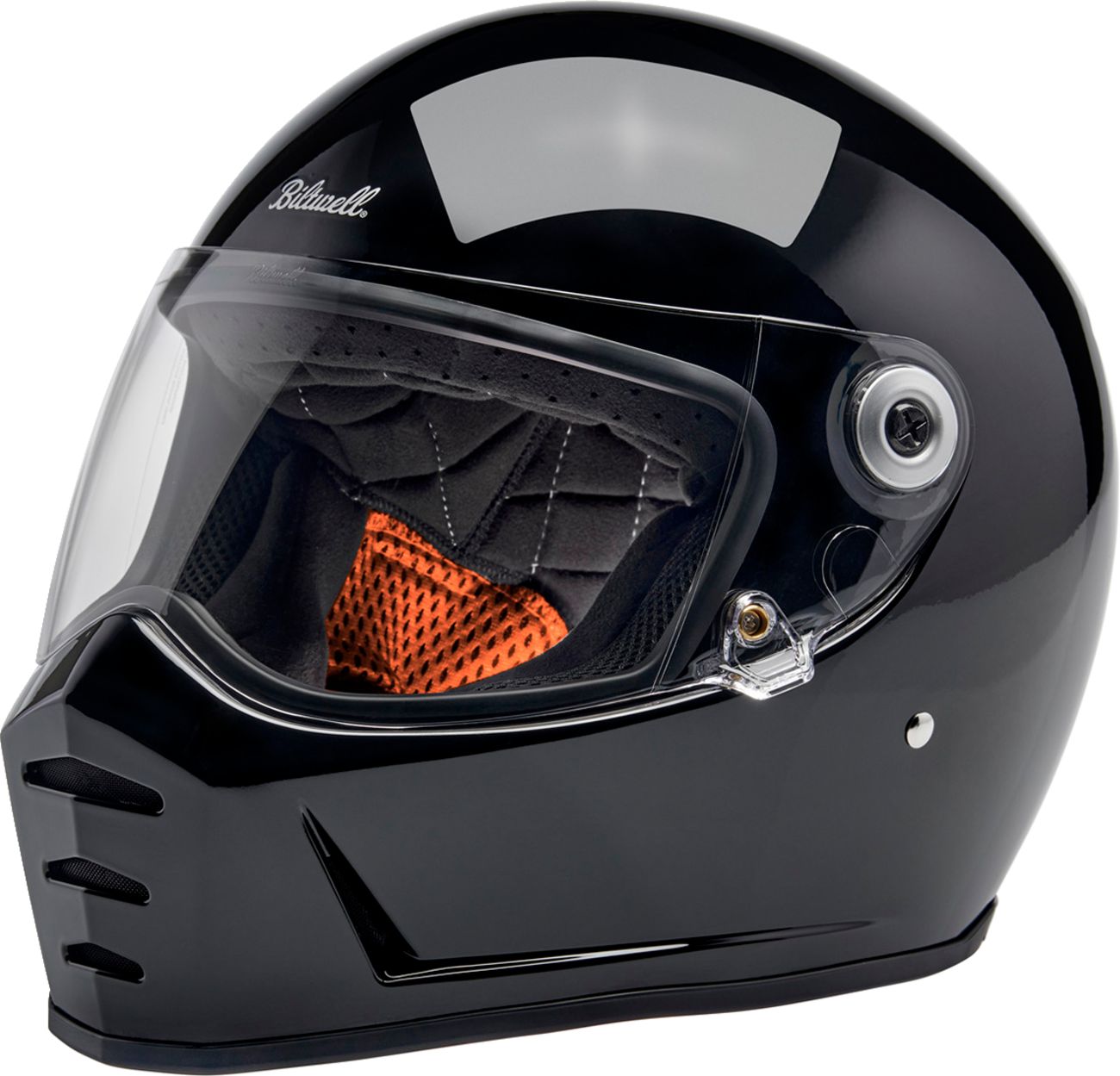 BILTWELL Lane Splitter Helmet - Gloss Black - 2XL 1004-101-506