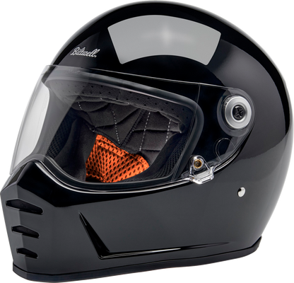 BILTWELL Lane Splitter Helmet - Gloss Black - 2XL 1004-101-506