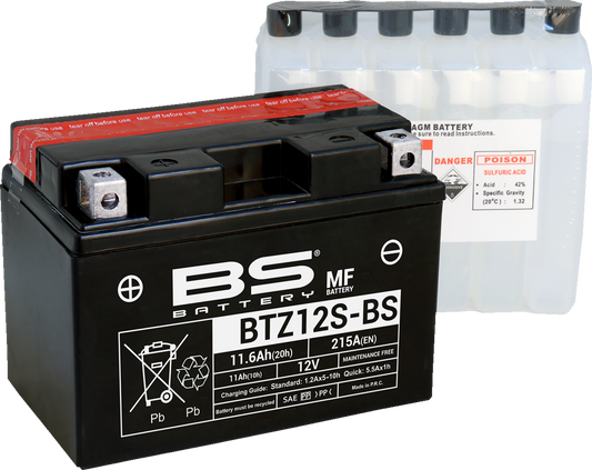BS BATTERY Battery - BTZ12S-BS (YTZ) 300697