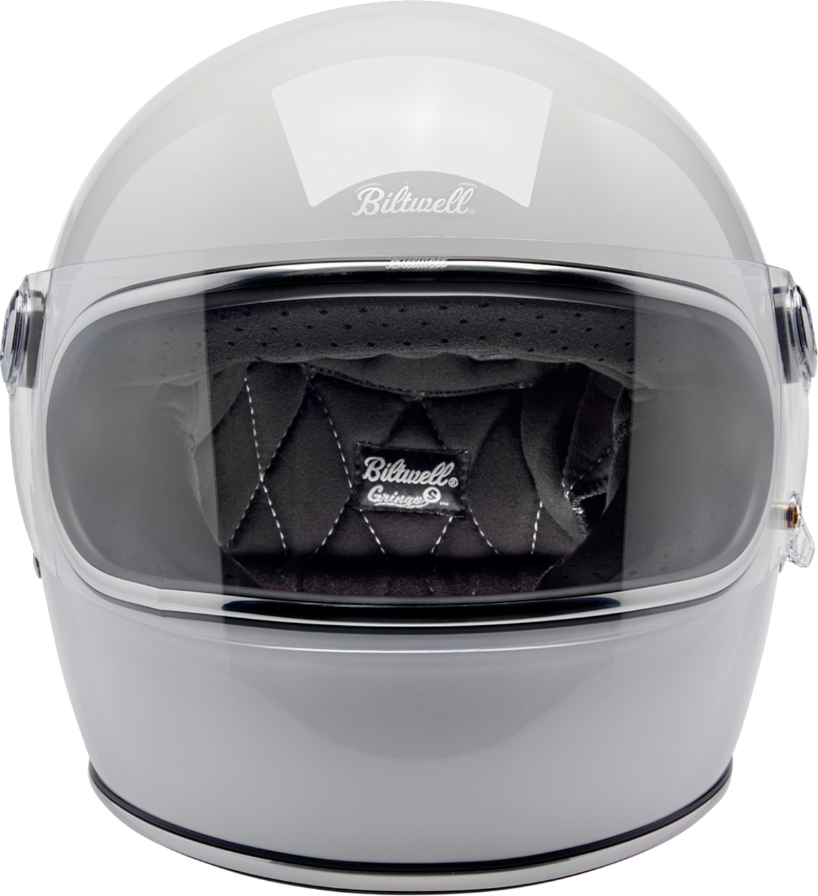 BILTWELL Gringo S Helmet - Gloss White - Medium 1003-102-503