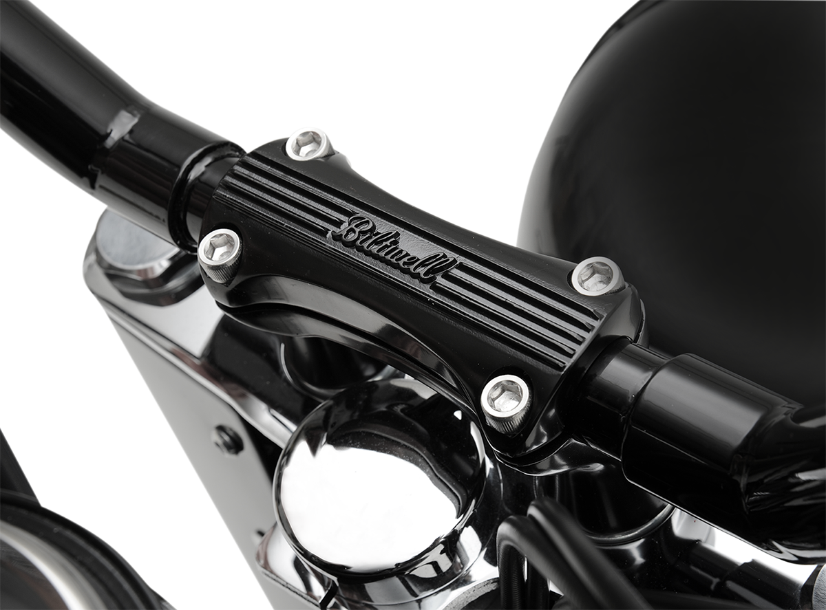 BILTWELL Risers - Thunder - 2" - Black 6402-201-02