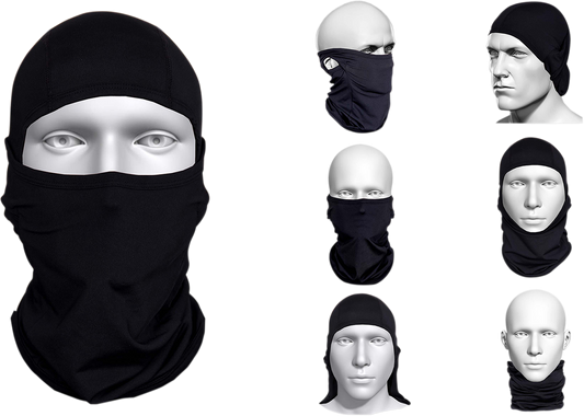 GEARS CANADA Multi-functional Balaclava - Black 300222-1